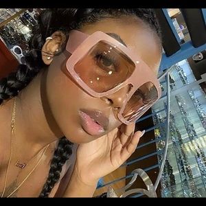 Vintage Oversized Sun Glasses